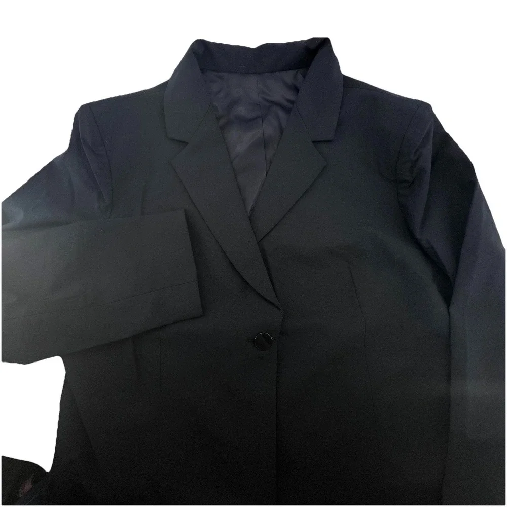 Giorgio Armani Womens Single Button Blue Blazer Italy Size 48 Have Multiple 03 - Picture 14 of 14